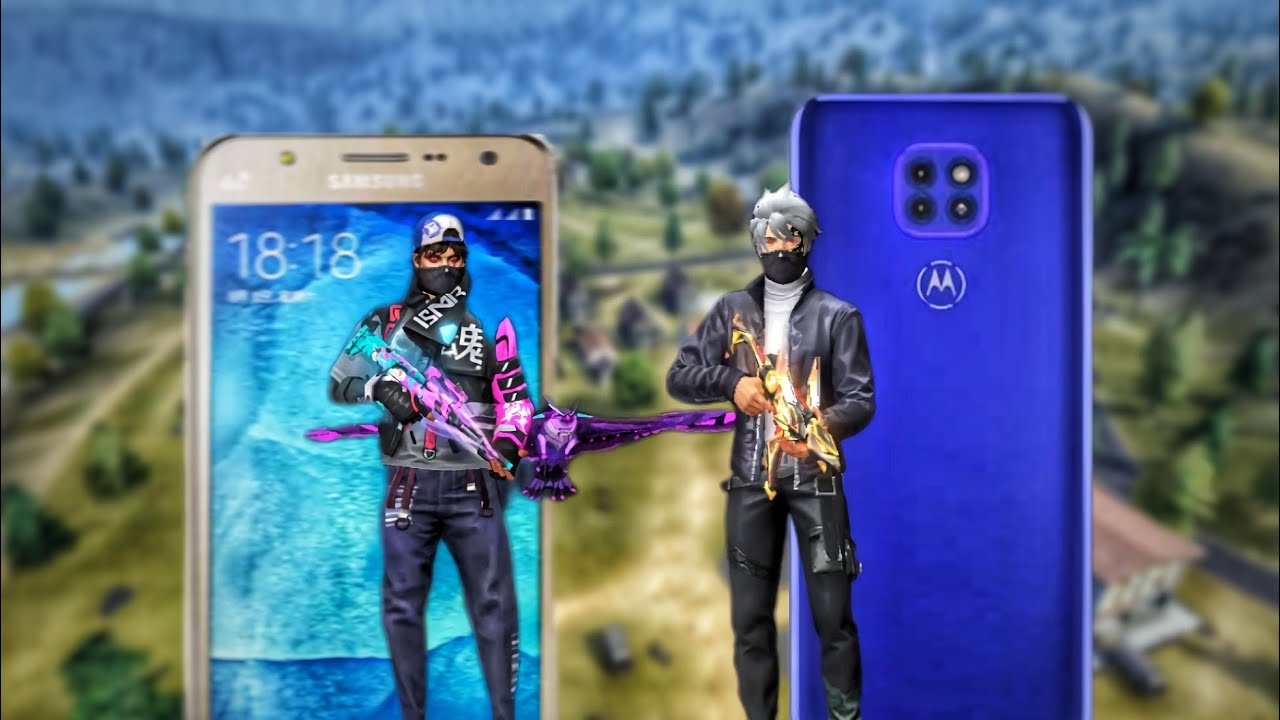 Do J7 ao Moto G9 Play 👑 - Free Fire Highlights 🇧🇷