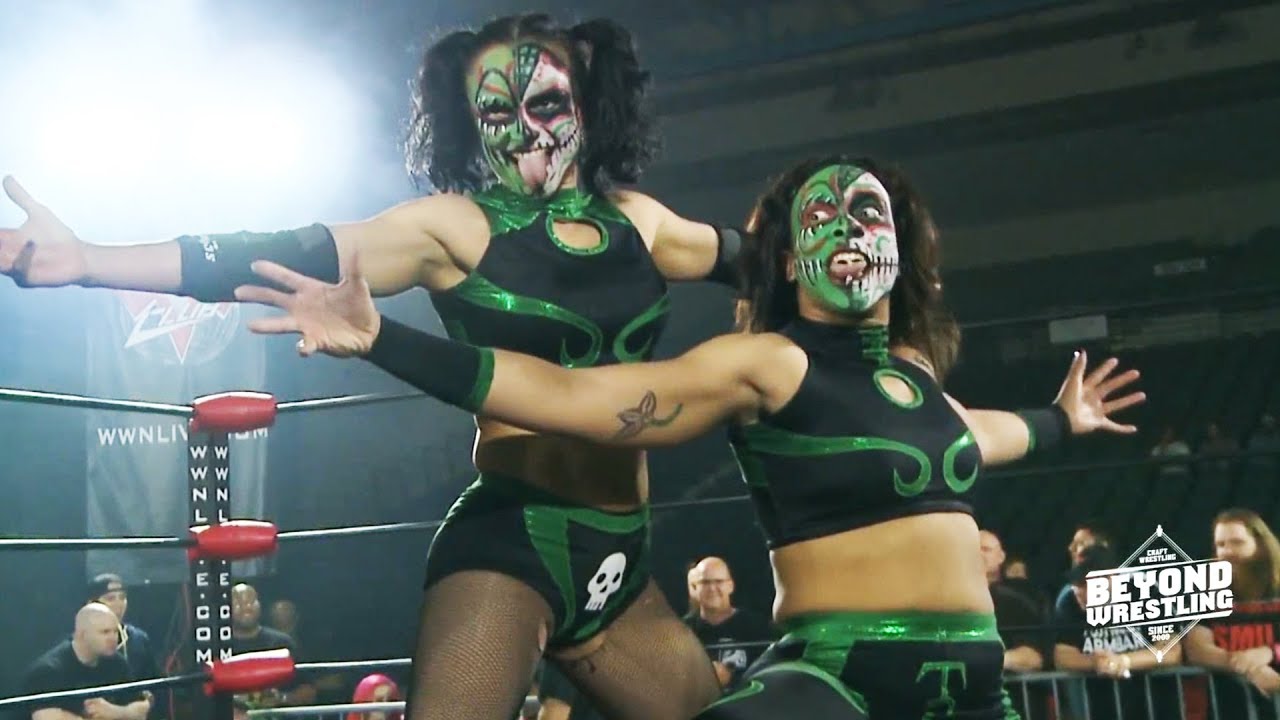 [Free Match] Twisted Sisterz vs. Team Pazuzu | Women's Wrestling vs. Beyond (Intergender Mixed Tag)
