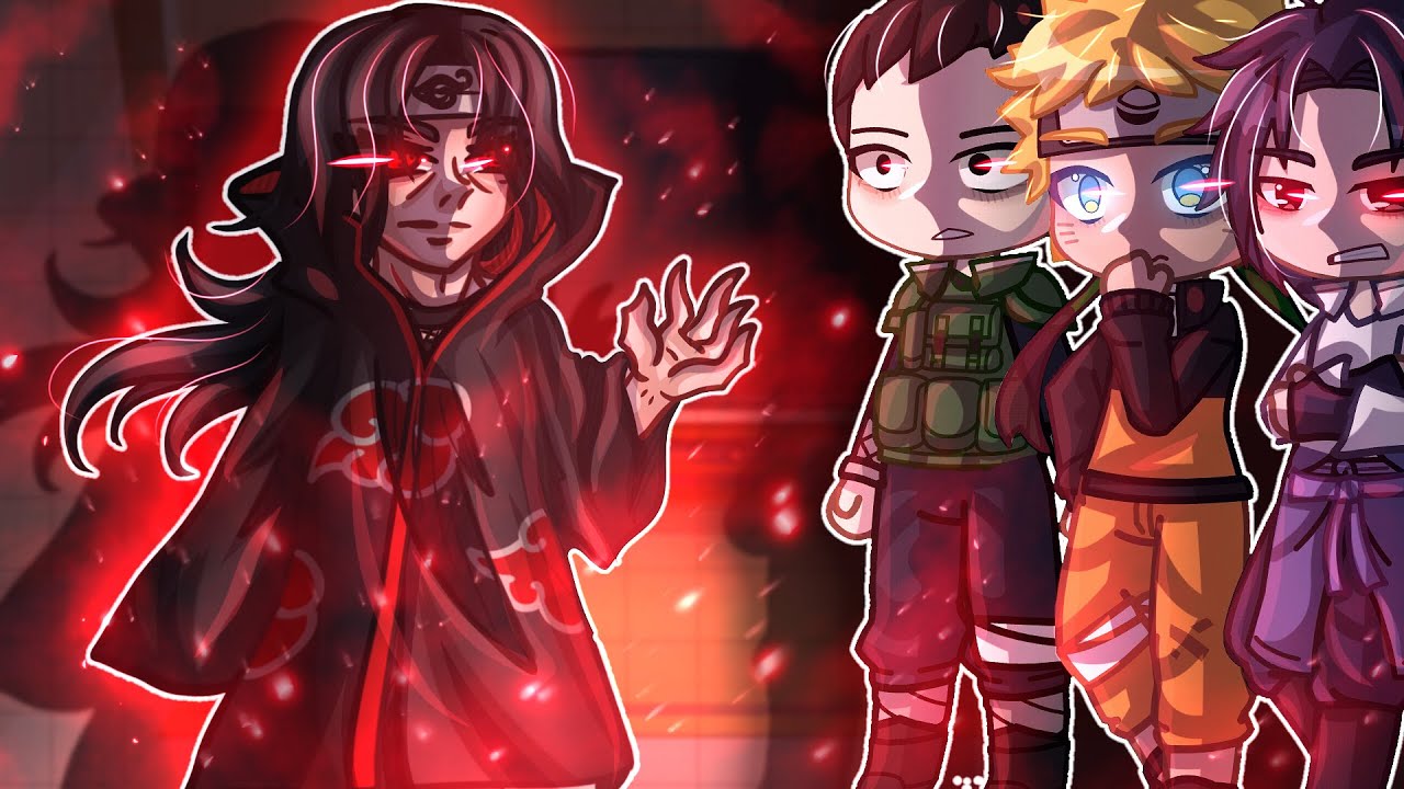 Naruto Friends React To Itachi Uchiha // 🇺🇸|🇧🇷 // Gacha React