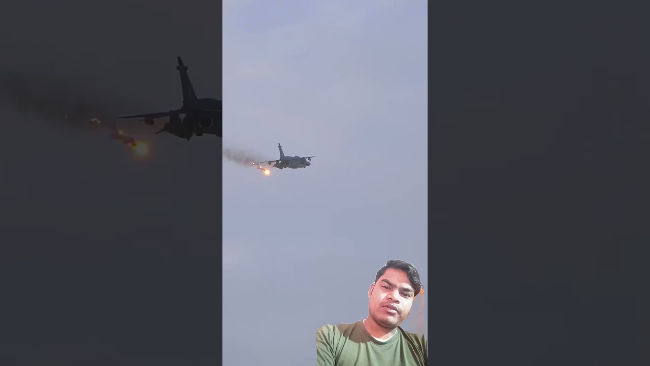 BOMB DROPS Indian Air Force Jaguar during an exercise #shorts #youtubeshorts #airforce #army #india