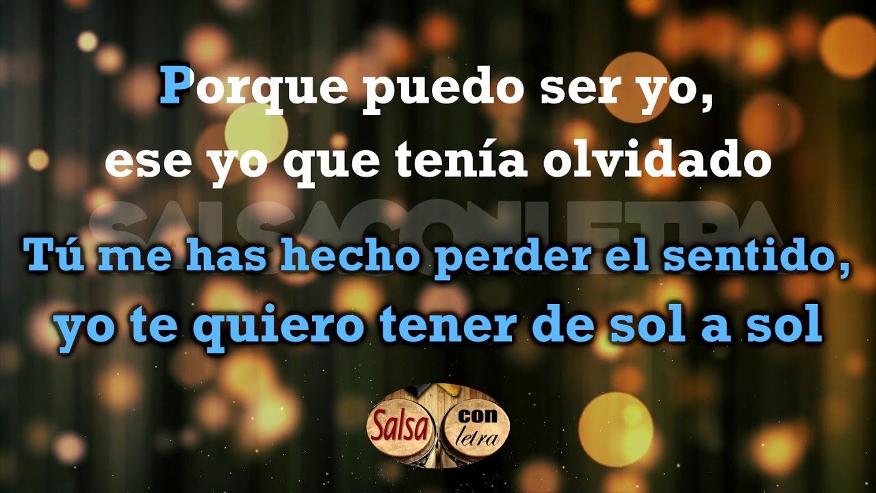 Demasiado - Willy Chirino+letra (Salsa Con Letra) HQ