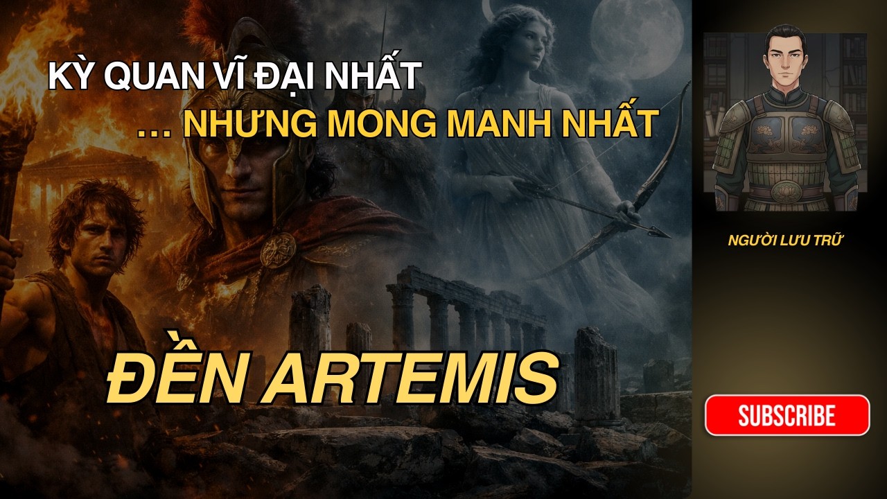 Đền Artemis: Kỳ Quan Vĩ Đại Nhất… Nhưng Mong Manh Nhất.
