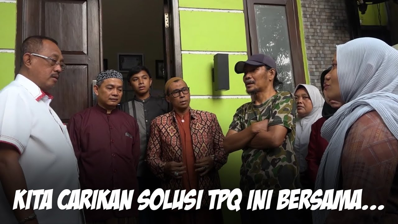 Cak Ji Evaluasi Warga Terkait TPQ Yang Bikin Ramai⁉️