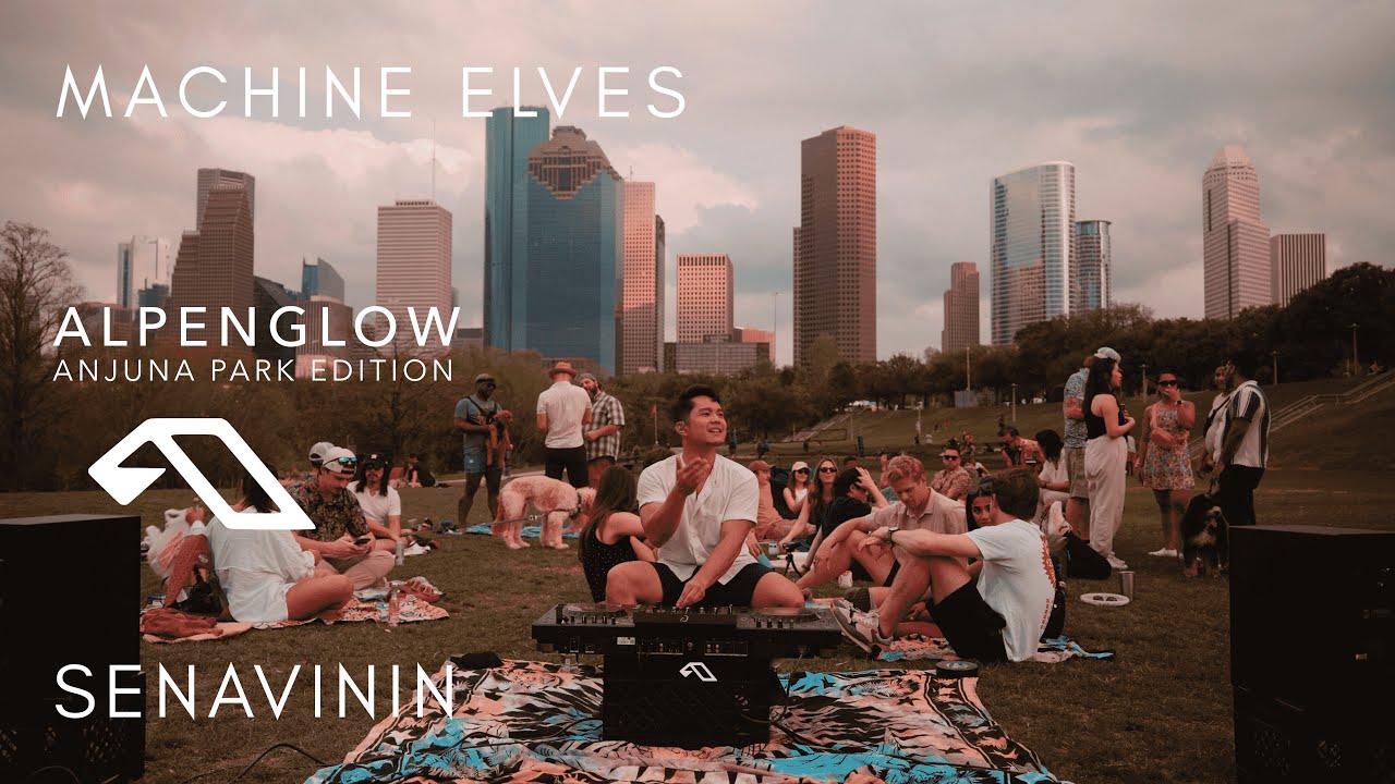 Deep & Melodic House DJ Set in a Houston Park // Alpenglow Anjunadeep // Senavinin // Machine Elves