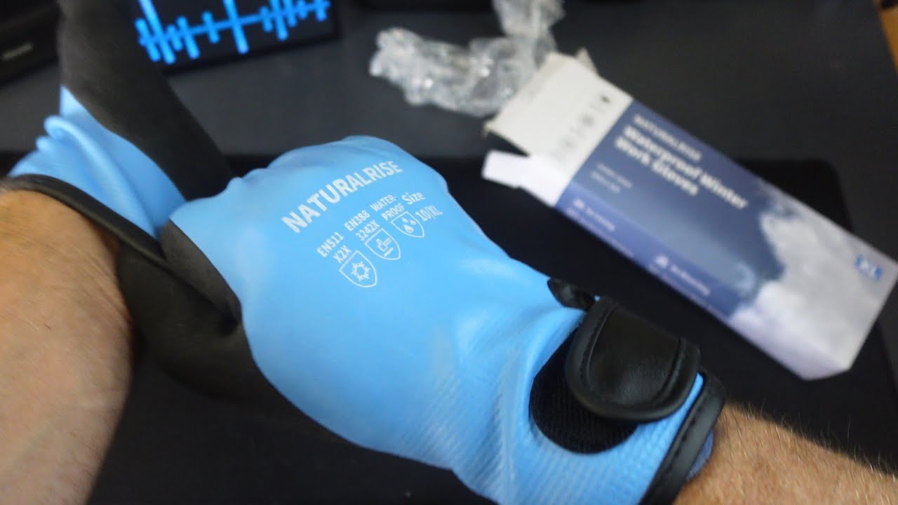 Amazon 100% Waterproof Winter Work Gloves - Review