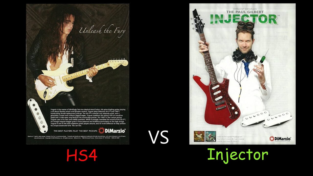 DiMarzio Hs4 VS Injector