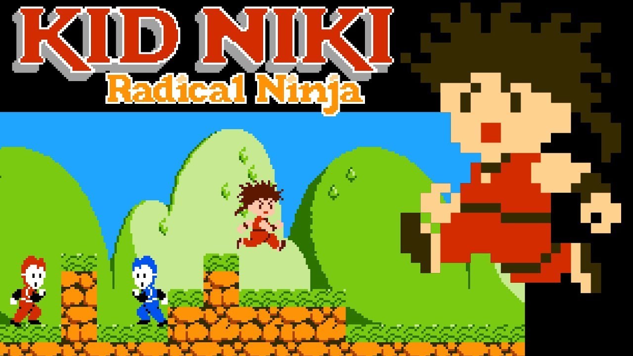 Kid Niki: Radical Ninja &mdash; прохождение | Игра на (Dendy, NES, Famicom, 8 bit) | Стрим на русском