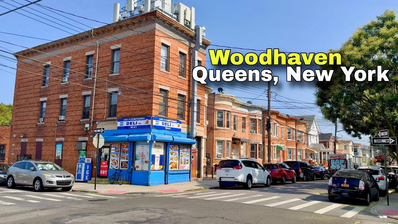 Walking Woodhaven a Hidden Gem in Queens New York City | 4K HDR 