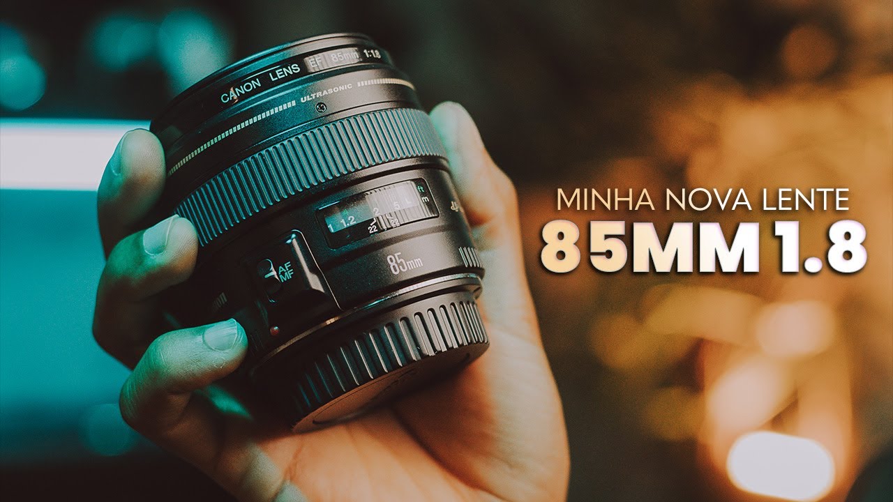 LENTE CANON 85MM 1.8 | MINHA NOVA LENTE PARA SENSOR CROP