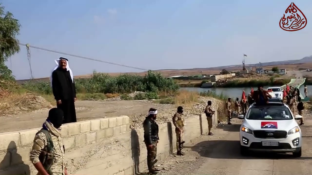تشييع جثمان راعي الجزيرة حميدي الدهام الهادي من دولة العراق لمثواه الاخير تل العلا