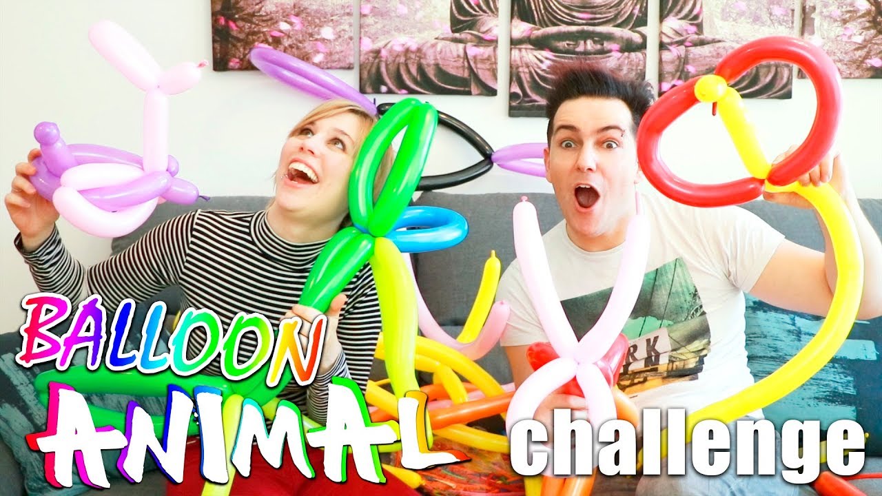 BALLOON ANIMAL CHALLENGE | LunaDangelis