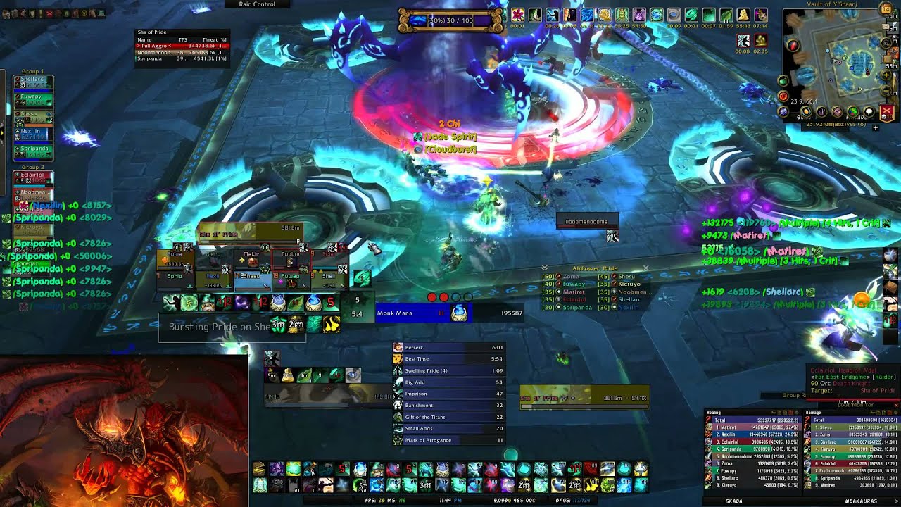 Far East Endgame vs Heroic Sha of Pride