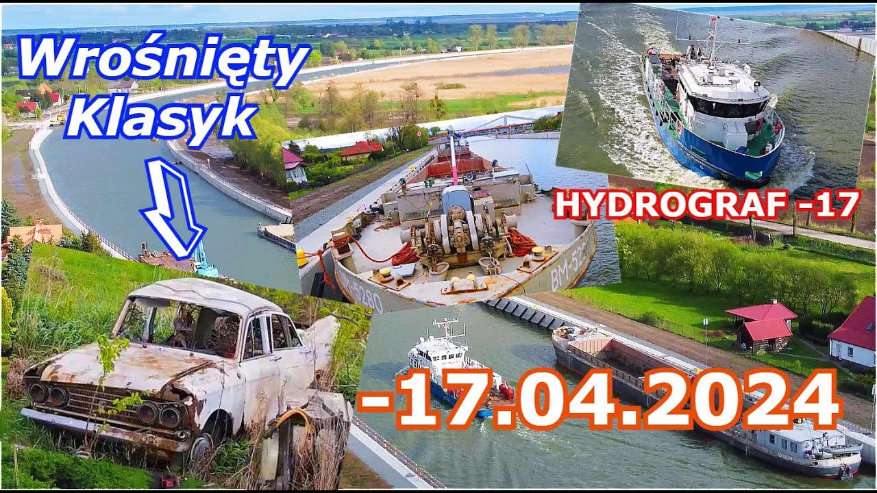 ETAP IV Przekopu Mierzei Wiślanej  -17.04.2024 Relacja z Nowakowa i stary Moskwicz