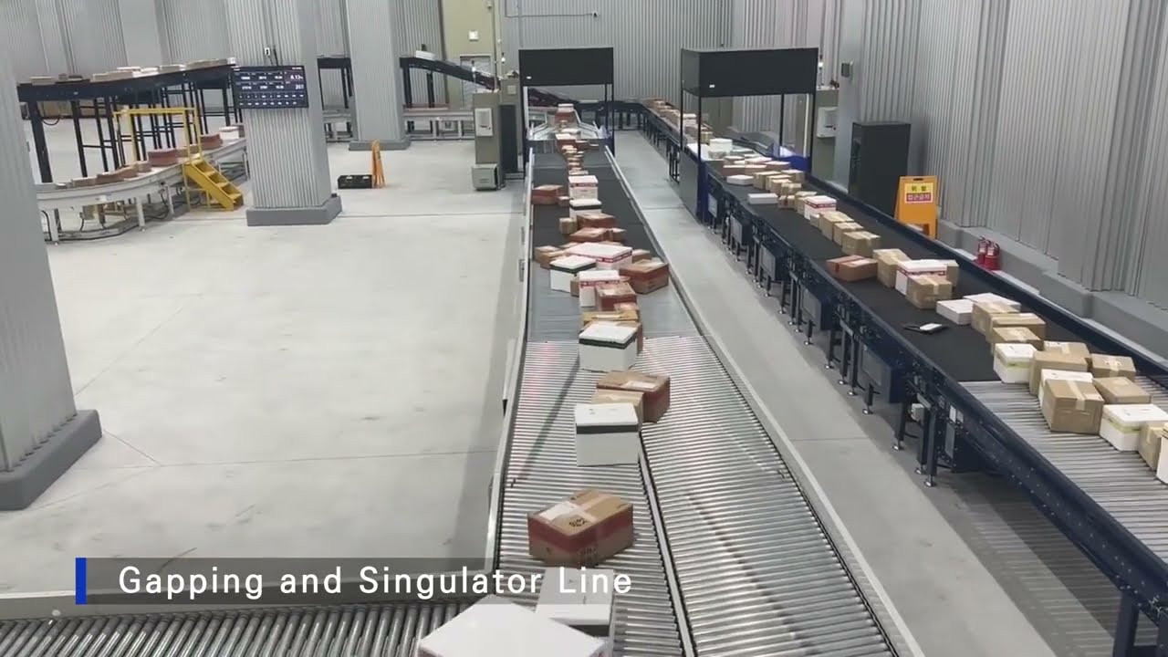 [보우시스템] 프로젝트 완료 영상(T사) - Wheel Sorter 및 Singulator