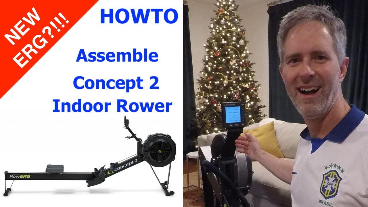 Concept 2 Indoor Rowing Machine How-to-Assemble