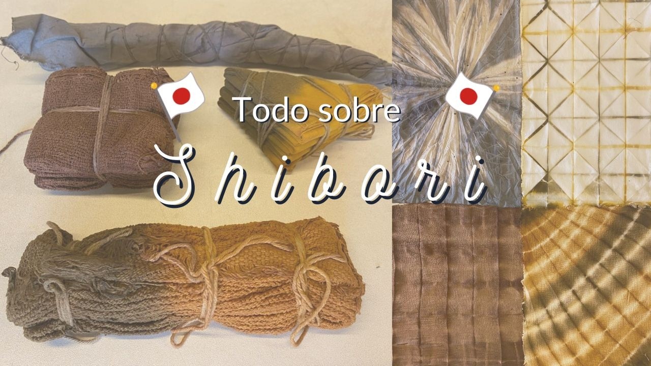 Qué es y cómo hacer shibori