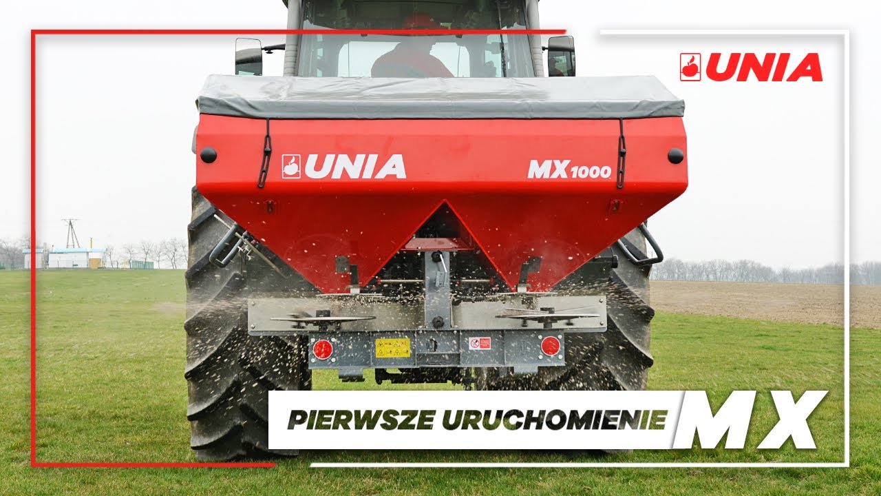 UNIA MX 1600 – instrukcja pierwszego uruchomienia i obsługi [PL]