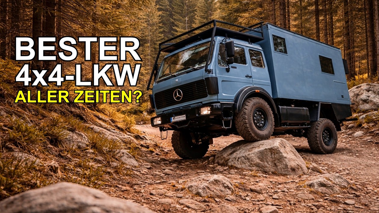 Dieser 4x4 LKW macht dich spachlos! - Mercedes 1225 AF