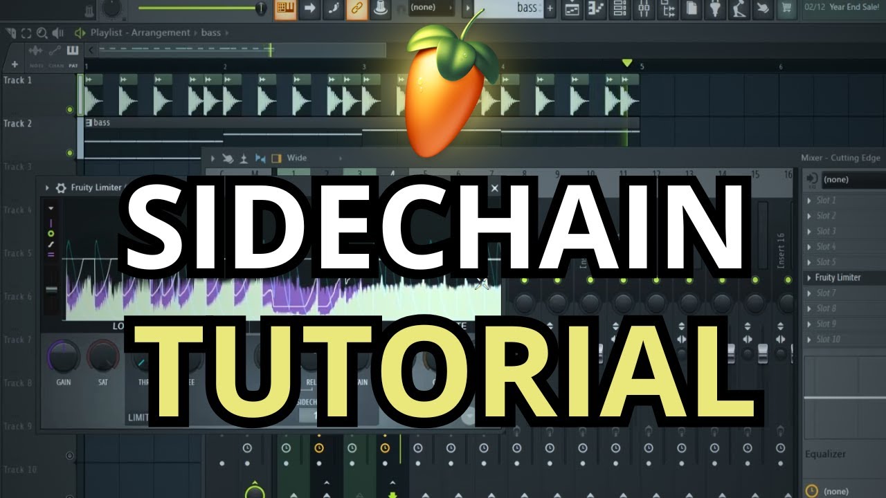 How To SideChain Kick/Bass in FL Studio (Fruity Limiter)