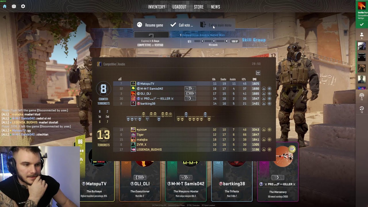 CS2  + iné hry | chaos zaručený 😅🔥Slovak  stream |   👍