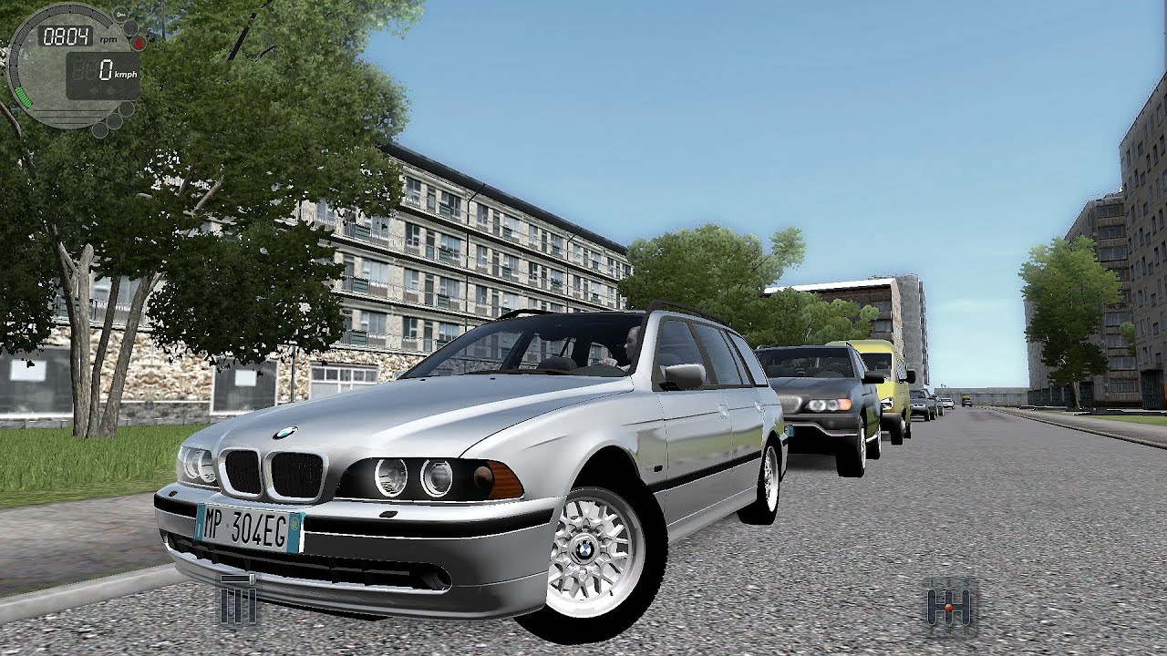 City Car Driving 1.5.1 BMW 520i Touring e39 [G27]
