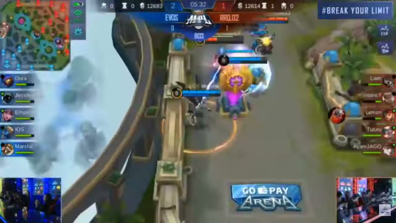 OURA NGAMUK !!! ALDOUS NYA GA ADA OBAT !  RRQ VS EVOS GAME 2   MPL ID SEASON 2