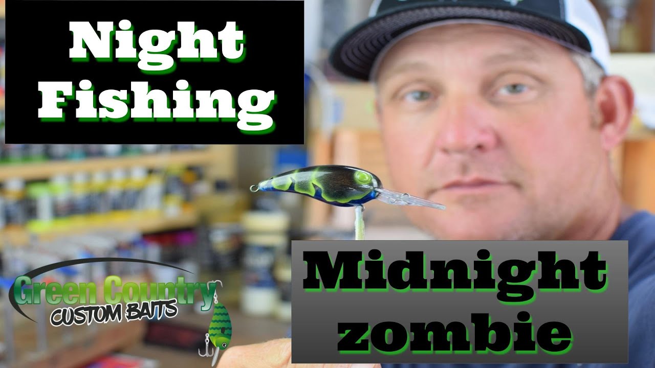 Midnight Zombie---Custom Painting Crankbait