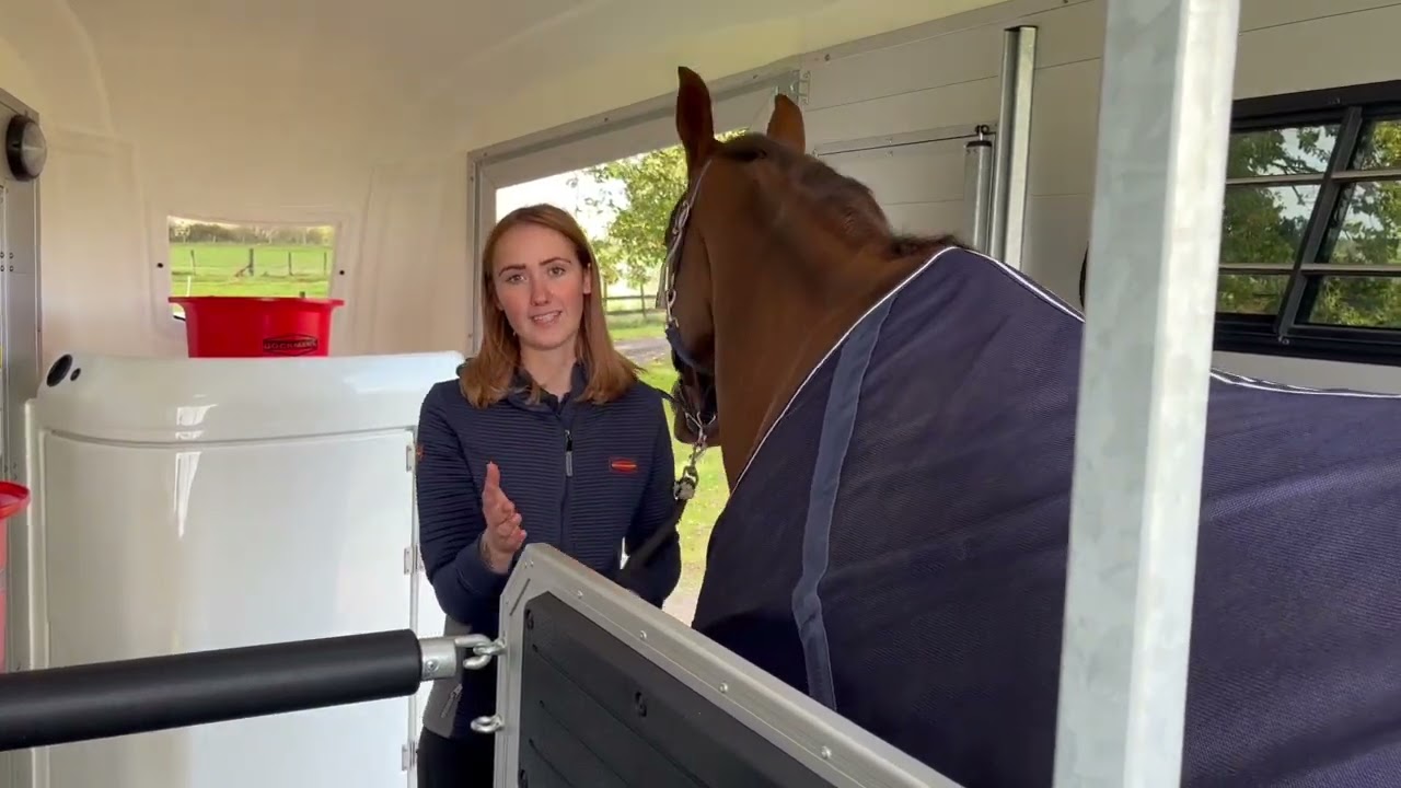 The Böckmann Portax LK front & rear unload demo with Tierney & Comet.