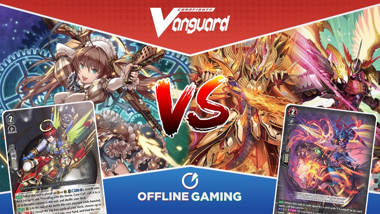 Steam Maidens VS Dragonic Overlord "The X" || Cardfight Vanguard (Premium)
