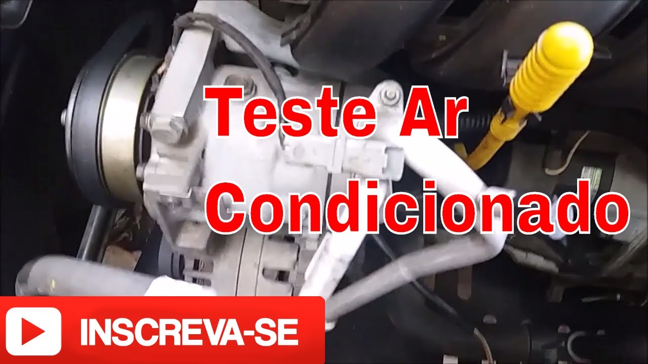 Achando Negativo e Positivo para teste de compressor.