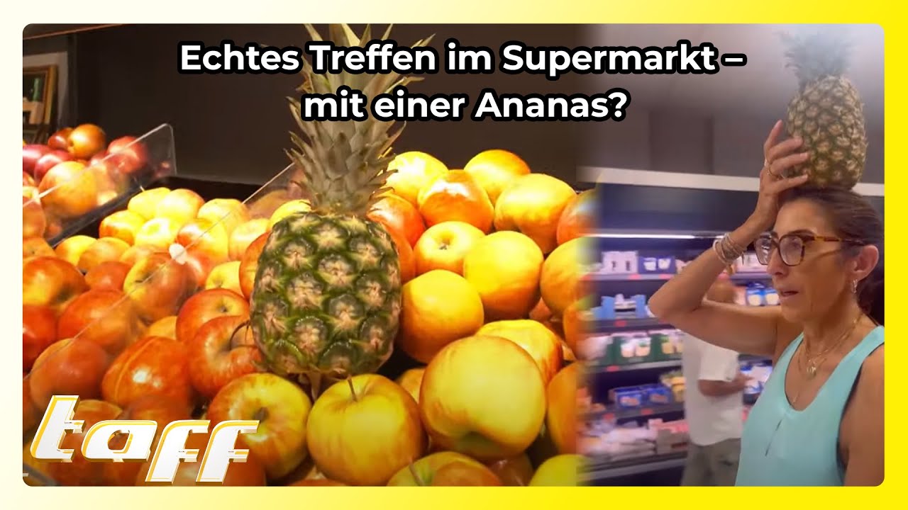 Augen auf die ANANAS 👀 🍍Wenn sich der Supermarkt zum Dating-Treff verwandelt!