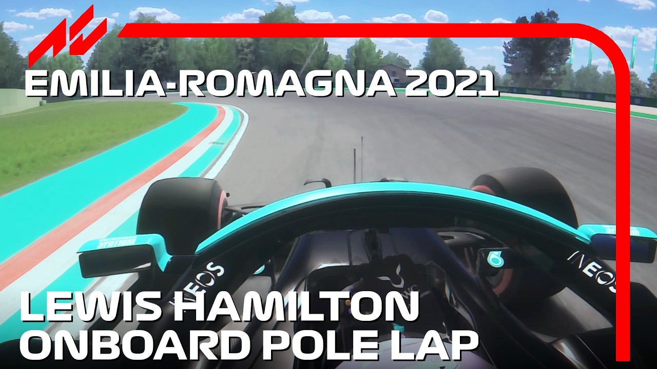 Lewis Hamilton's Pole Lap | 2021 Emilia-Romagna Grand Prix | #assettocorsa