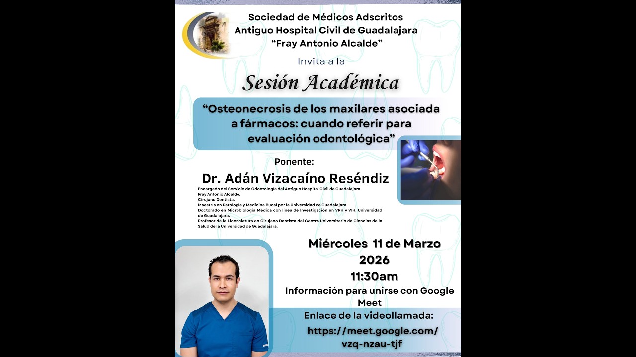 Osteonecrosis de los maxilares asociadas a fármacos: cuando referir para evaluación odontológica.