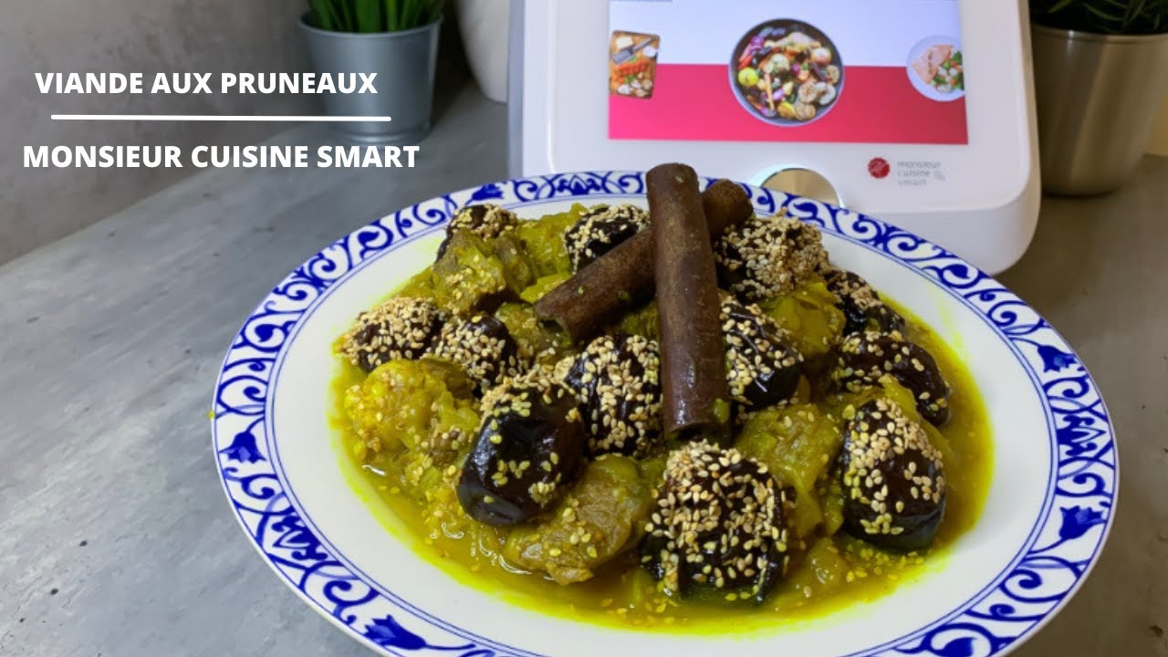 Tajine viande aux pruneaux au Monsieur Cuisine Smart