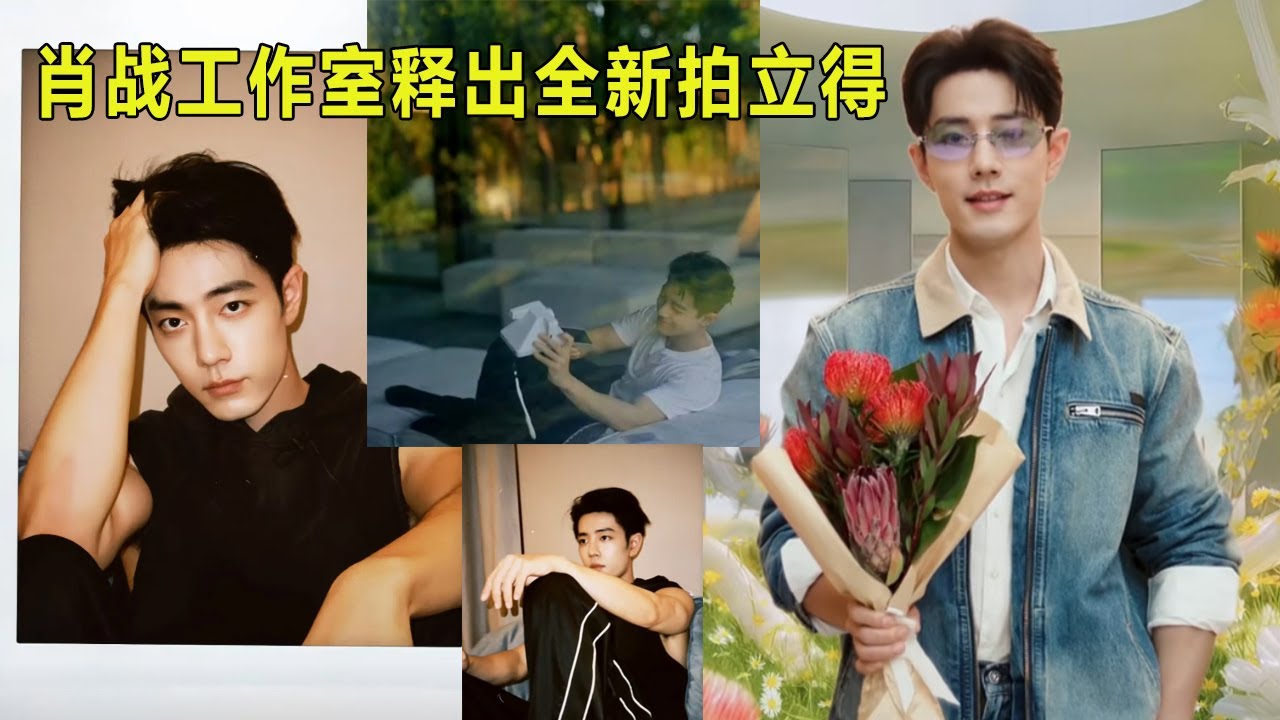 肖战工作室释出全新拍立得