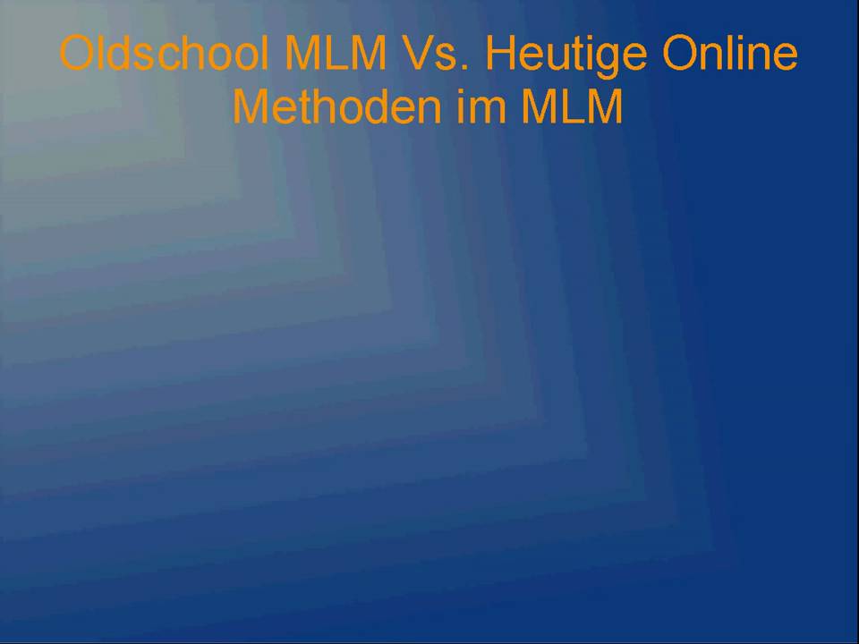 Namensliste Vs. Internetmarketing im MLM / Network Marketing