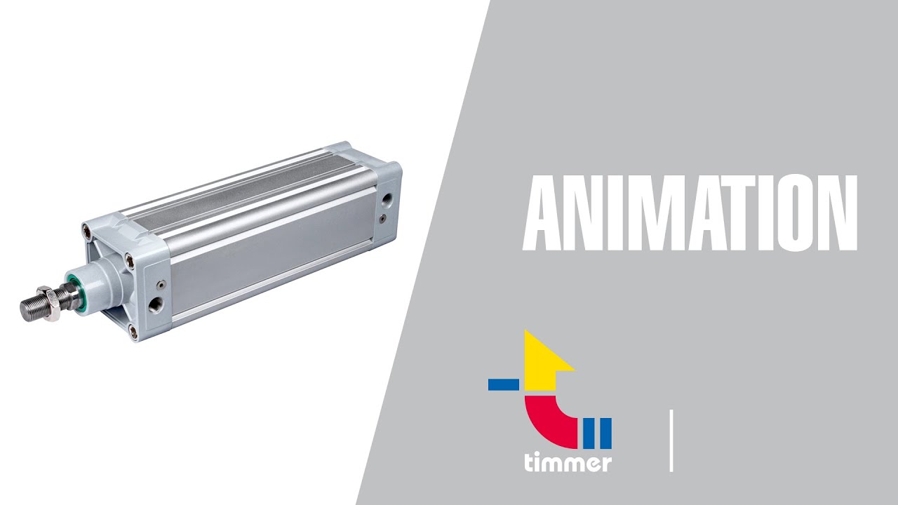 Pneumatic cylinders, Iso 15552, made by Timmer