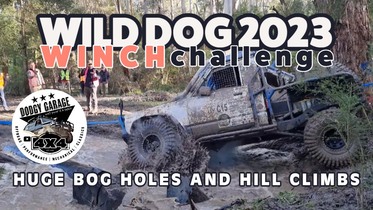 WILD DOG 2023 | Action Packed HIGH POWERED 4X4 Winch Challenge