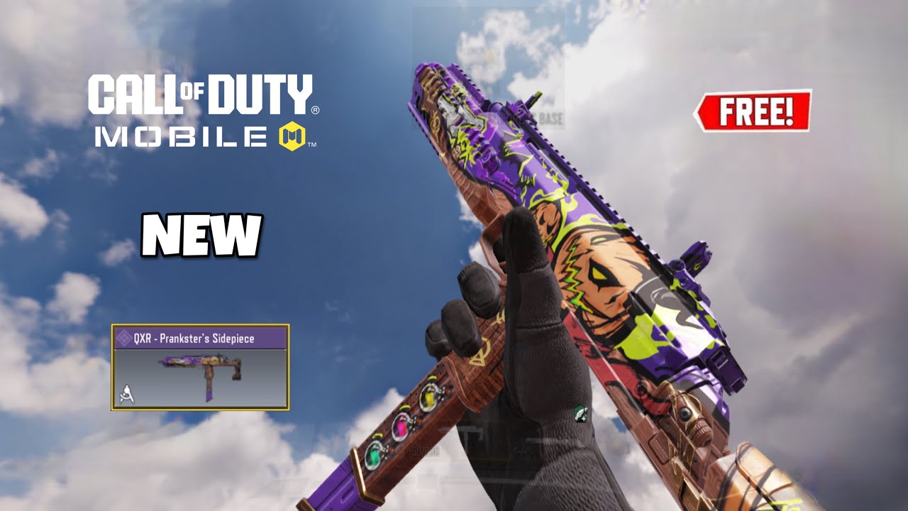 *NEW* FREE QXR - Prankster’s Sidepiece Gameplay in COD Mobile! - Match and Smash | Milton37LiveCODM