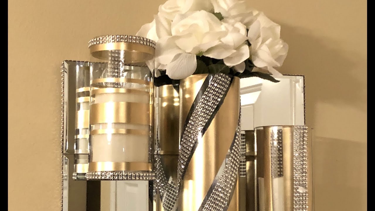 Dollar Tree DIY || Floating Glass Cylinder Vases