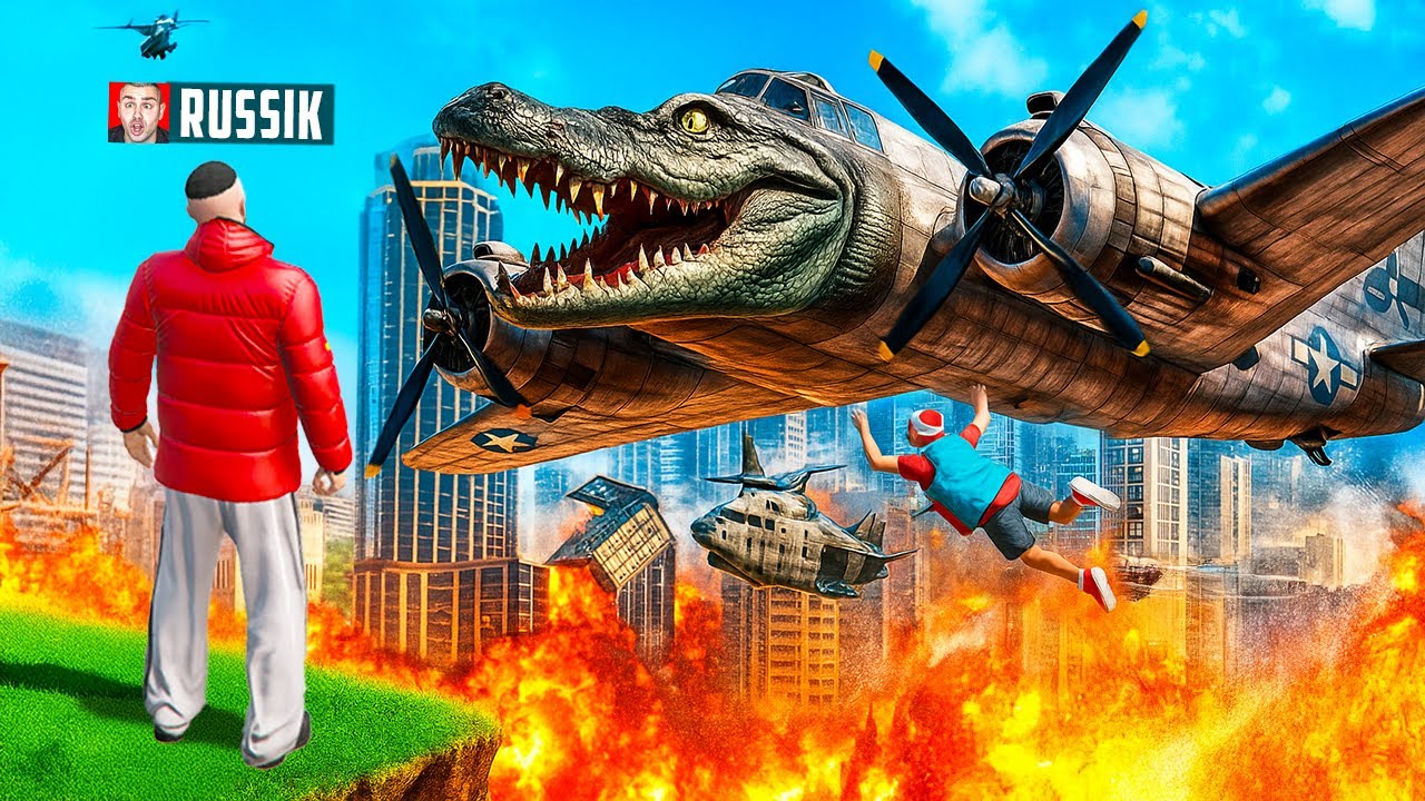 BOMBARDINO CROCODILO ZERSTÖRT YOUTUBER in GTA 5 RP! 💣🐊