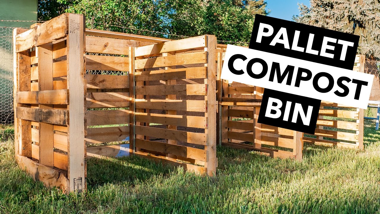 7 Pallet Compost Bin (DIY)