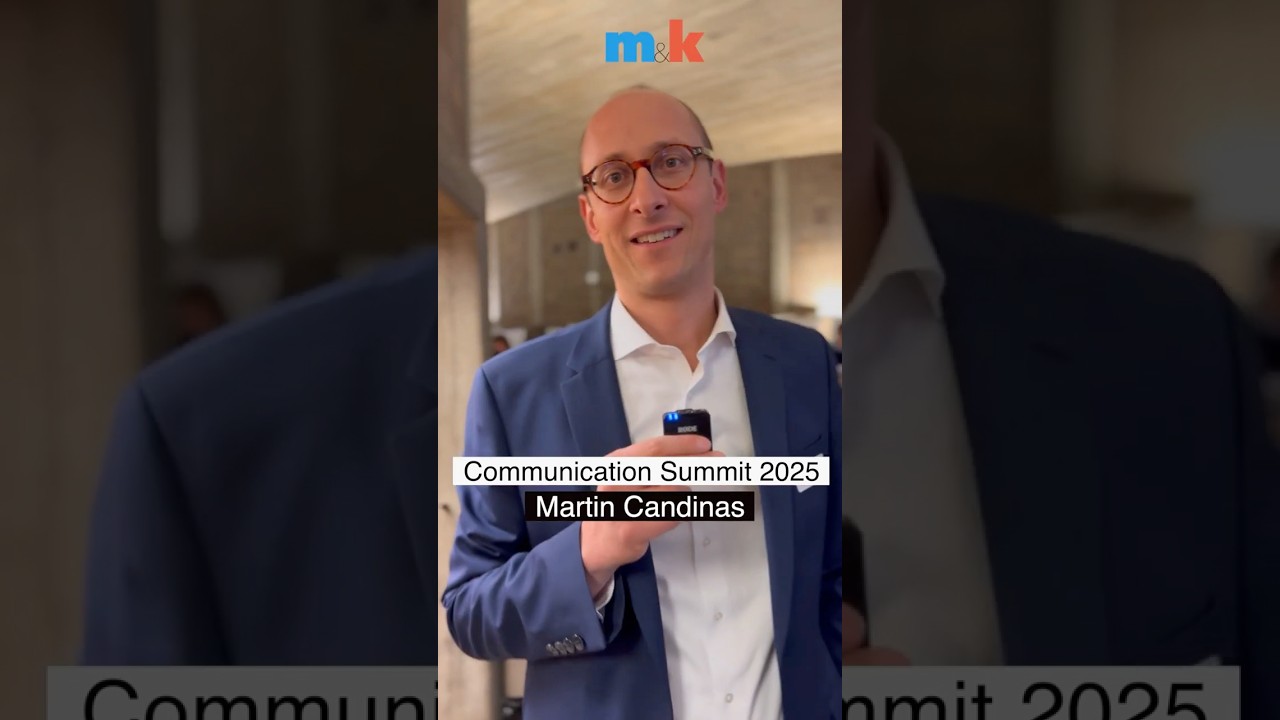 Martin Candinas, Nationalrat, im m&k-Inteview am Communication Summit 2025