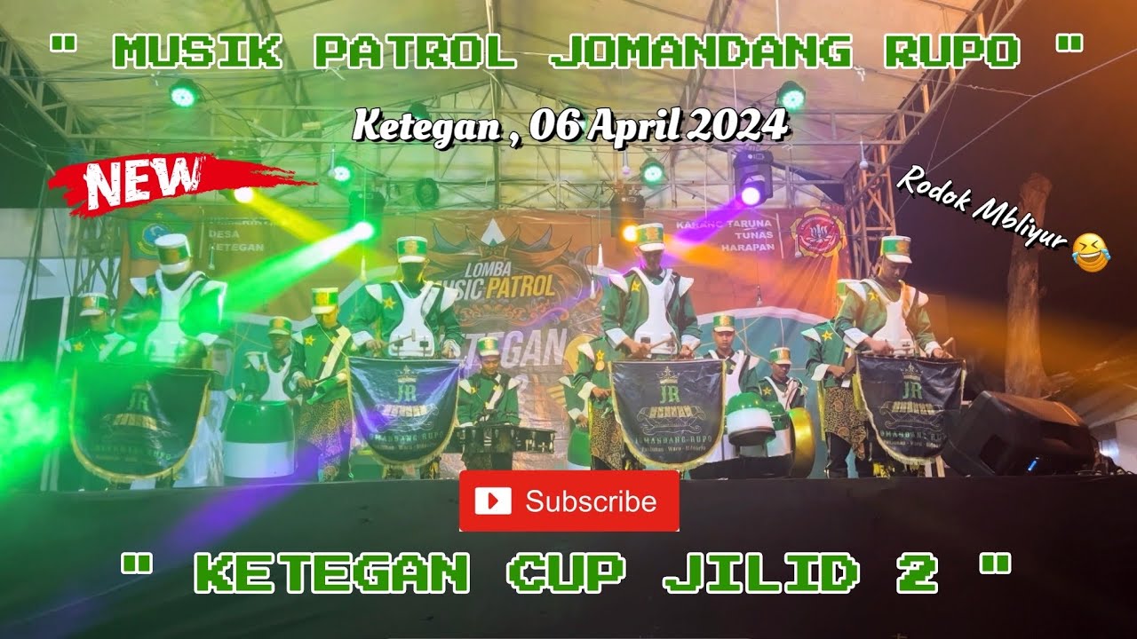 JOMANDANG RUPO - Lomba Musik Patrol Ketegan Cup Jilid 2 , Tanggulangin Sidoarjo 2024