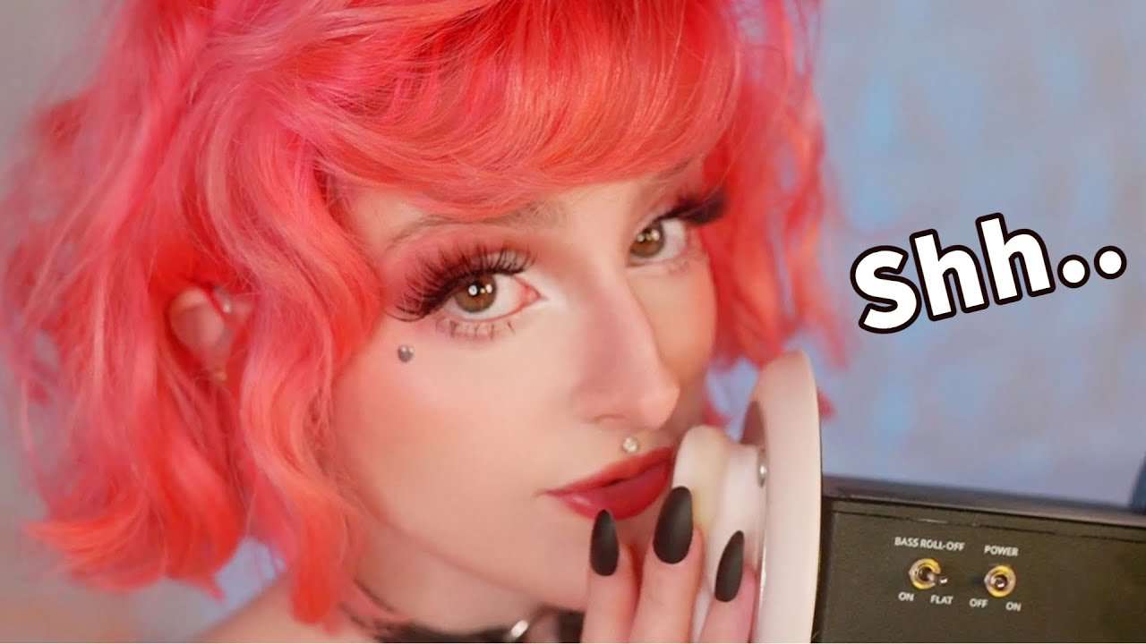 ASMR Ear Blowing ♡ Gentle Ear Massage