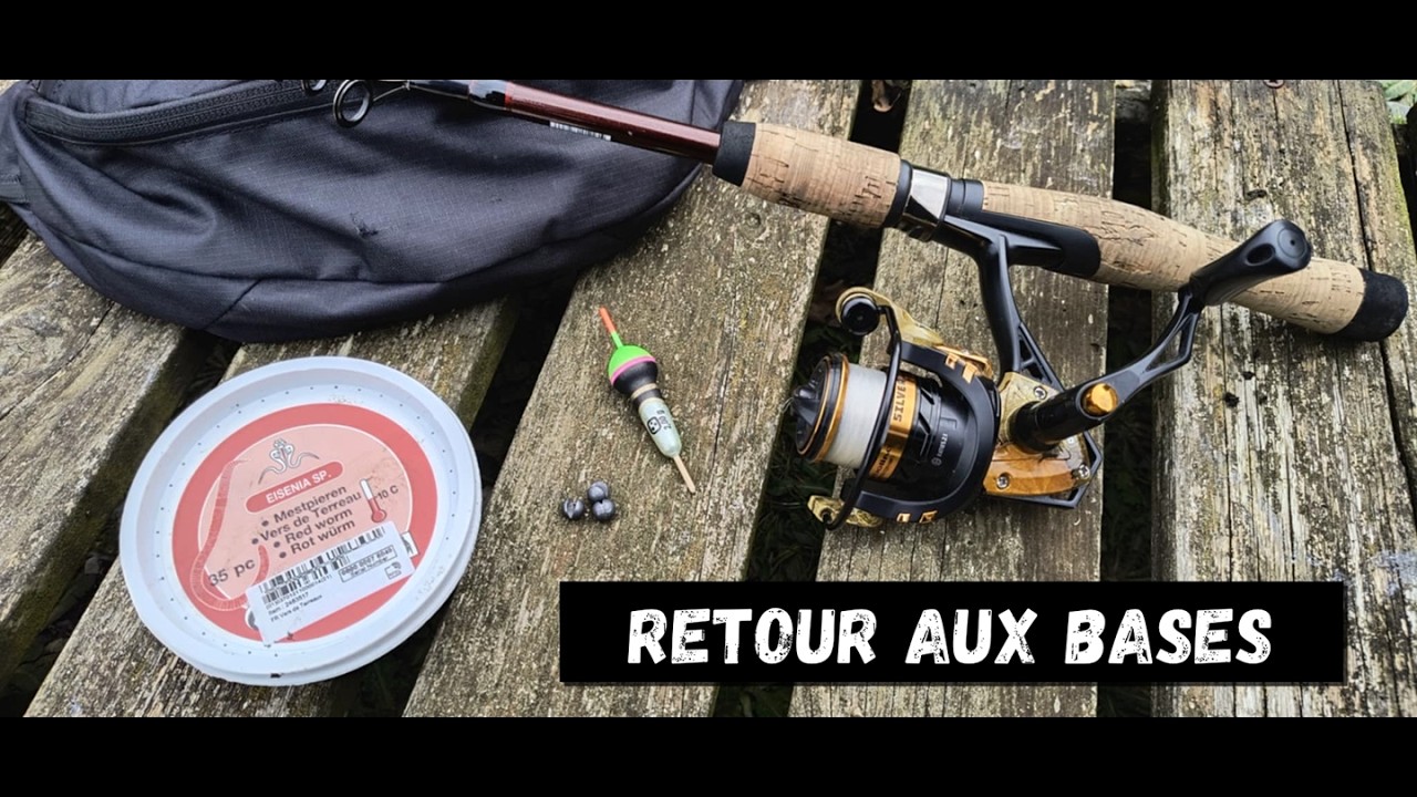Revenir aux fondamentaux : pêche au vers
