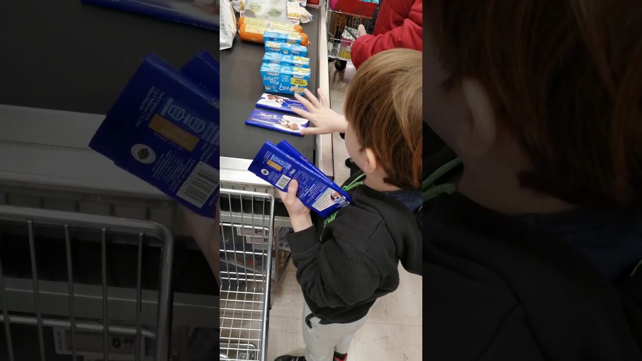 Autismo:Al supermercato con 3 bimbi autistici