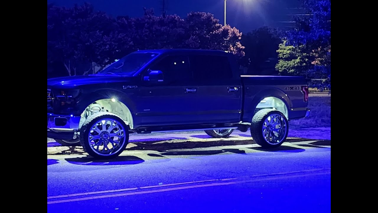 BLACK LABEL ROCK LIGHTS  INSTALLED ON 2016 FORD F150