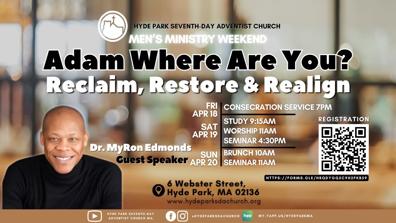 Reclaim, Restore, and Realign Men’s Weekend - Dr. MyRon Edmonds