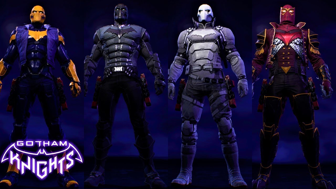 Gotham Knights | Red Hood - All Suits & Colors Showcase in 4K | 2023